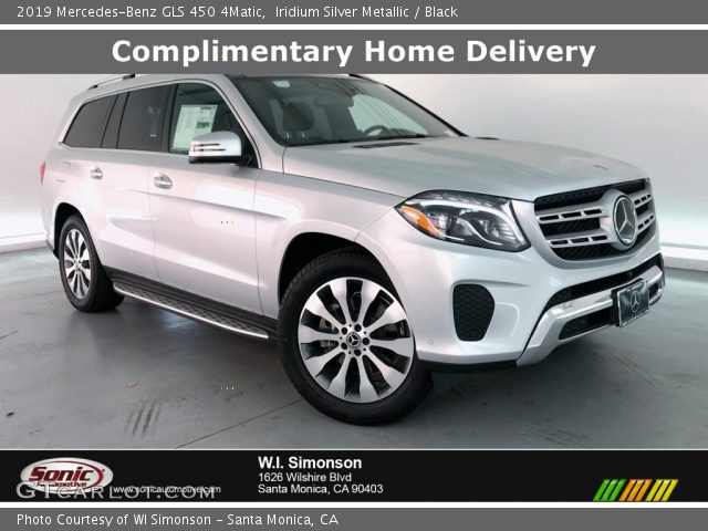 2019 Mercedes-Benz GLS 450 4Matic in Iridium Silver Metallic