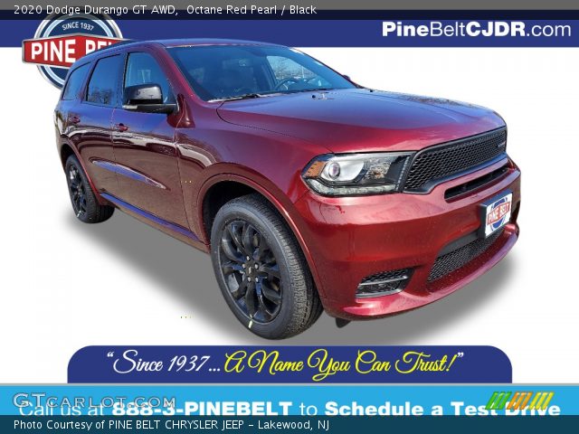 2020 Dodge Durango GT AWD in Octane Red Pearl