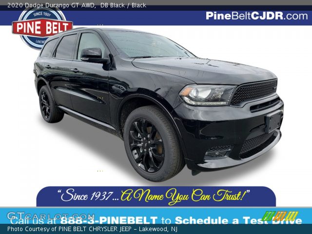 2020 Dodge Durango GT AWD in DB Black