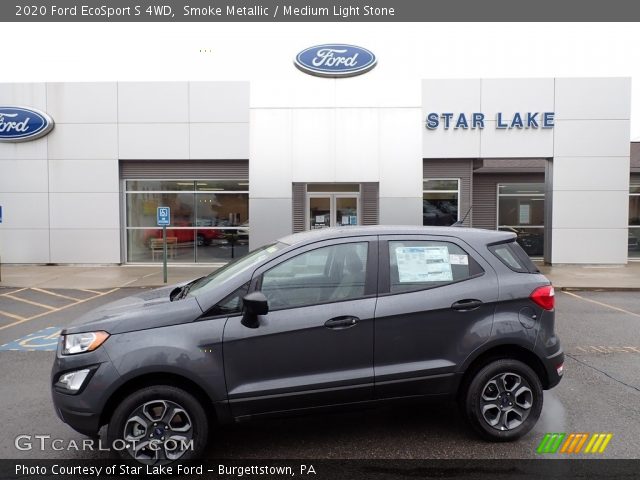 2020 Ford EcoSport S 4WD in Smoke Metallic