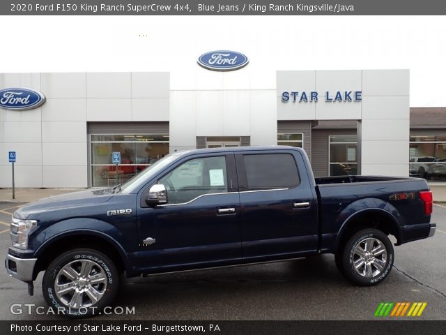 2020 Ford F150 King Ranch SuperCrew 4x4 in Blue Jeans