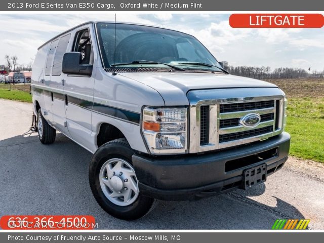 2013 Ford E Series Van E350 Cargo in Oxford White