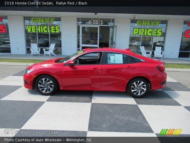 2018 Honda Civic EX Sedan in Rallye Red