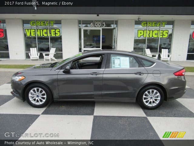 2017 Ford Fusion S in Magnetic
