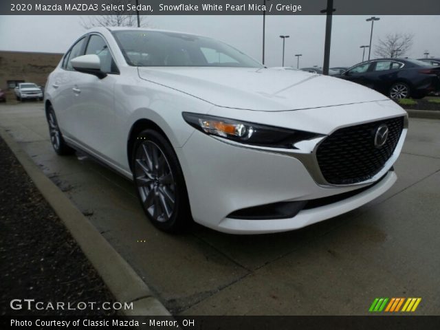 2020 Mazda MAZDA3 Select Sedan in Snowflake White Pearl Mica