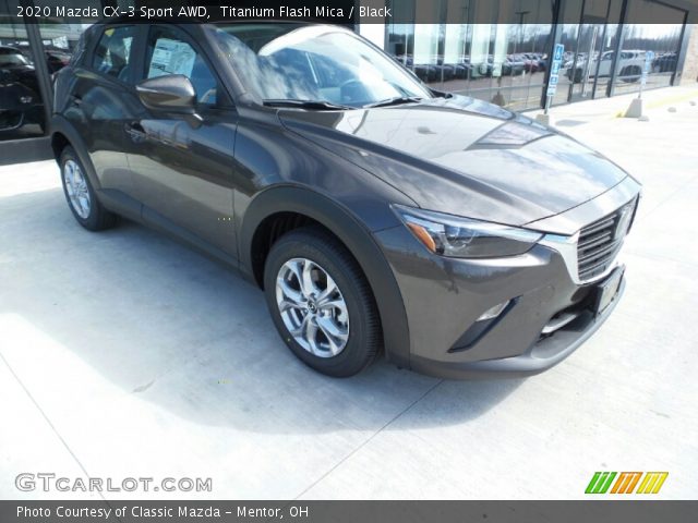 2020 Mazda CX-3 Sport AWD in Titanium Flash Mica