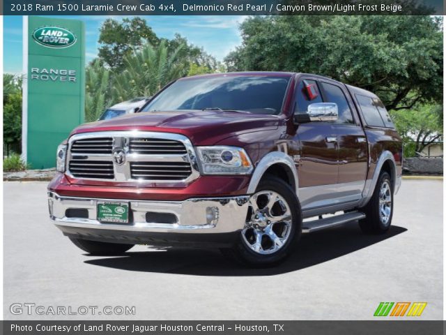 2018 Ram 1500 Laramie Crew Cab 4x4 in Delmonico Red Pearl