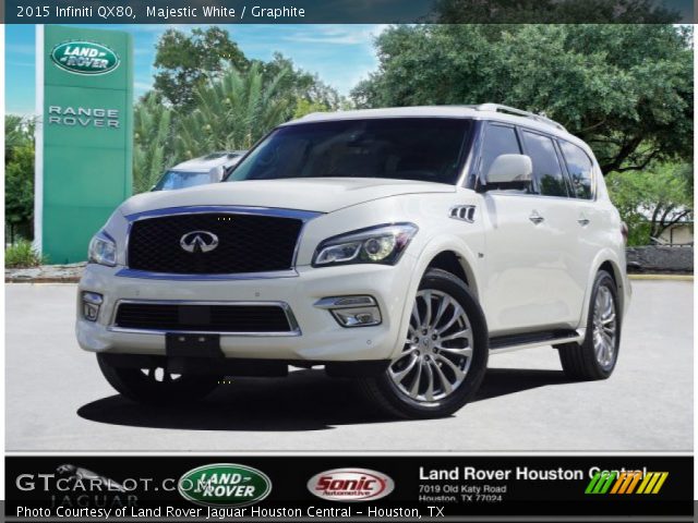 2015 Infiniti QX80  in Majestic White