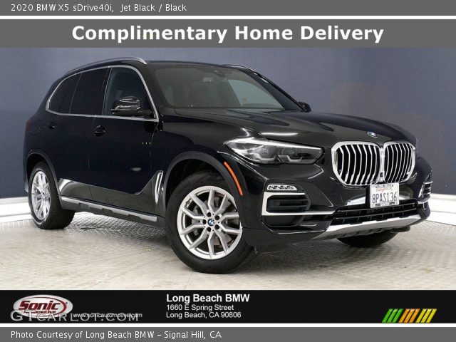 2020 BMW X5 sDrive40i in Jet Black