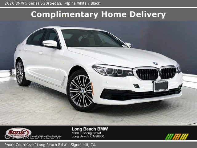 2020 BMW 5 Series 530i Sedan in Alpine White