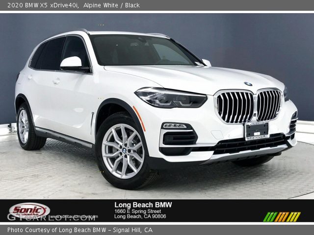 2020 BMW X5 xDrive40i in Alpine White