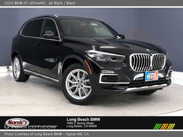 2020 BMW X5 xDrive40i in Jet Black