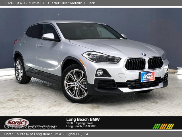 2020 BMW X2 sDrive28i in Glacier Silver Metallic