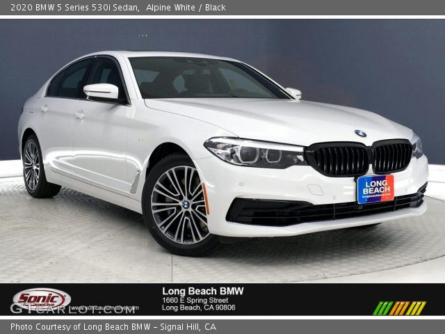 2020 BMW 5 Series 530i Sedan in Alpine White