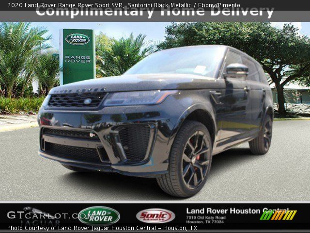 2020 Land Rover Range Rover Sport SVR in Santorini Black Metallic