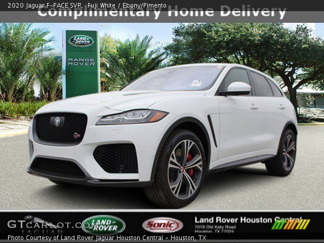 2020 Jaguar F-PACE SVR in Fuji White