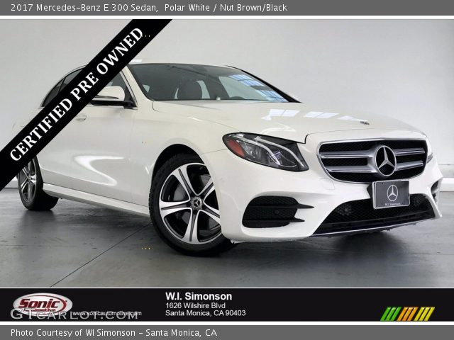 2017 Mercedes-Benz E 300 Sedan in Polar White