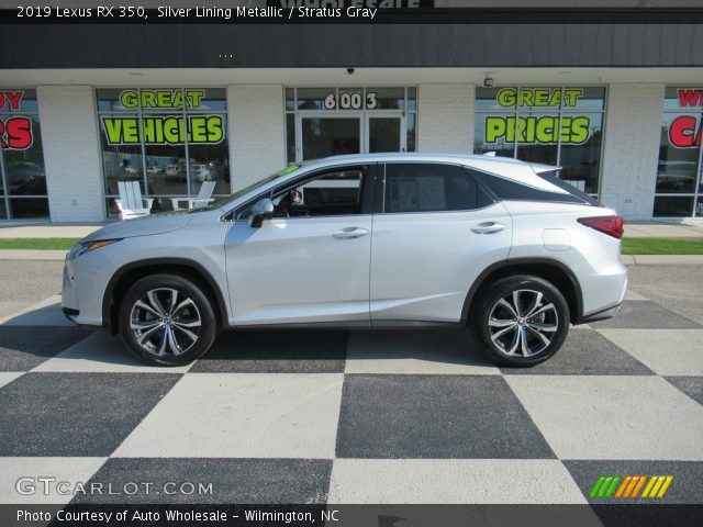 2019 Lexus RX 350 in Silver Lining Metallic