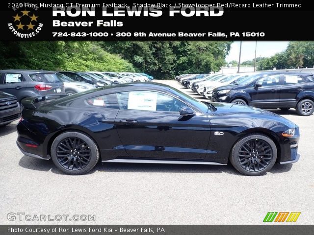 2020 Ford Mustang GT Premium Fastback in Shadow Black