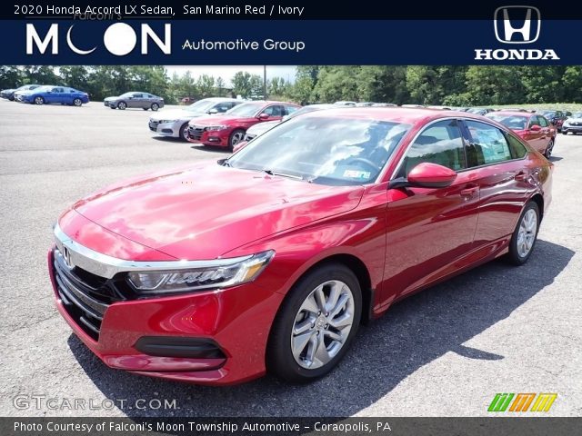 2020 Honda Accord LX Sedan in San Marino Red