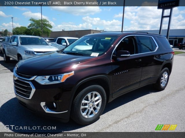 2020 Chevrolet Traverse LT AWD in Black Cherry Metallic