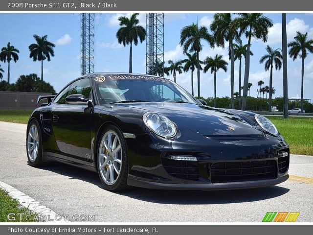 2008 Porsche 911 GT2 in Black