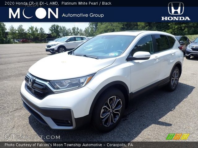 2020 Honda CR-V EX-L AWD in Platinum White Pearl