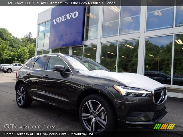 2020 Volvo XC60 T5 AWD Momentum in Pine Grey Metallic