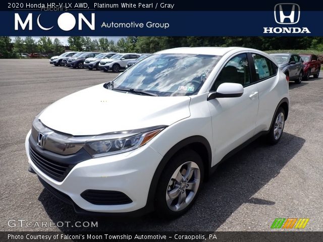 2020 Honda HR-V LX AWD in Platinum White Pearl