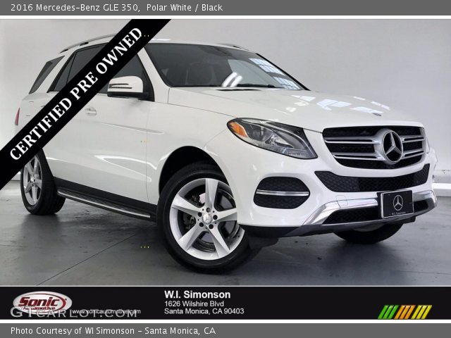 2016 Mercedes-Benz GLE 350 in Polar White