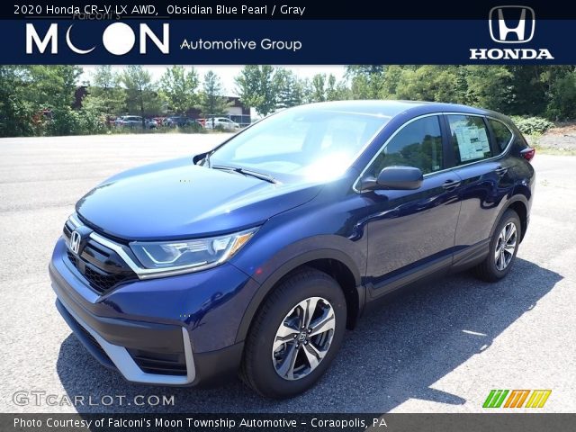 2020 Honda CR-V LX AWD in Obsidian Blue Pearl