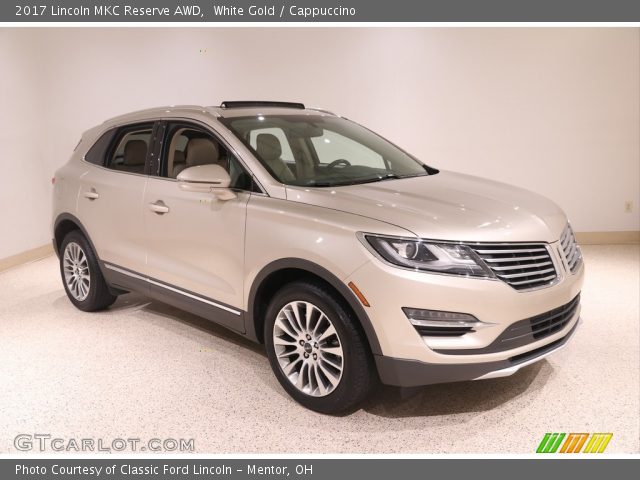 2017 Lincoln MKC Reserve AWD in White Gold