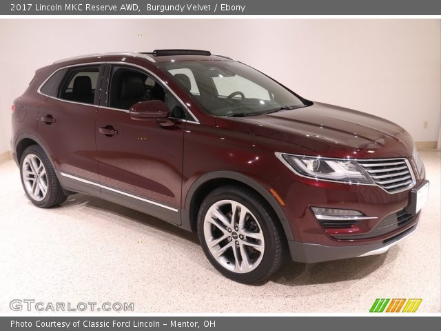 2017 Lincoln MKC Reserve AWD in Burgundy Velvet