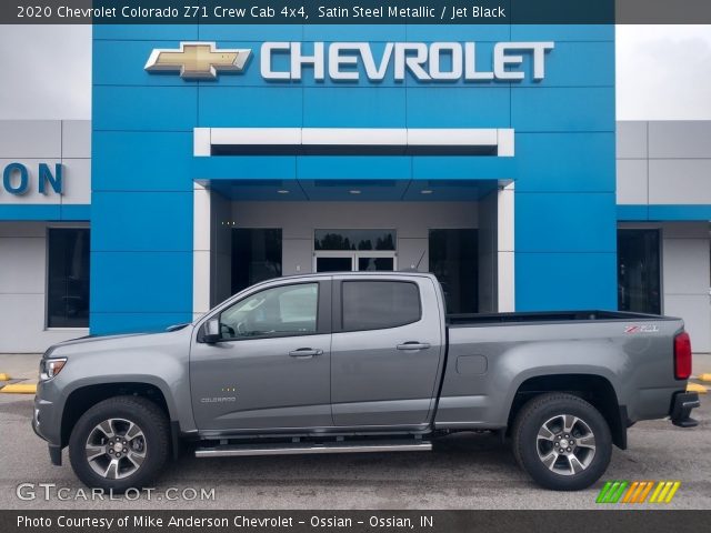 2020 Chevrolet Colorado Z71 Crew Cab 4x4 in Satin Steel Metallic