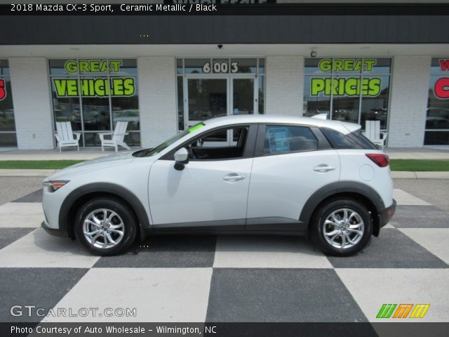 2018 Mazda CX-3 Sport in Ceramic Metallic