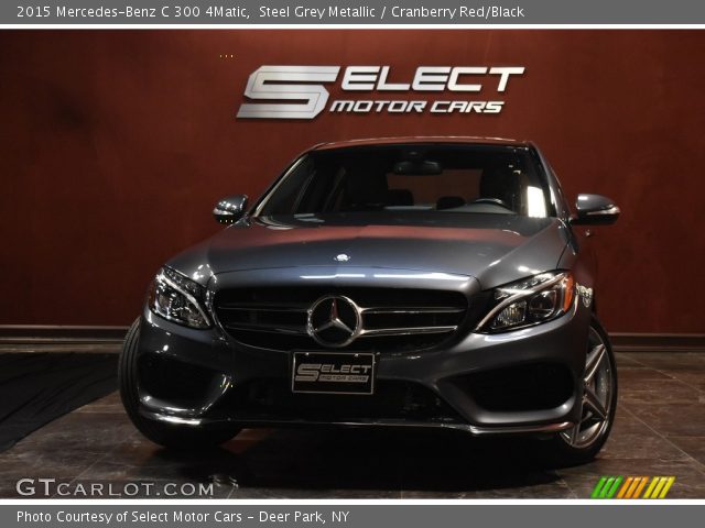 2015 Mercedes-Benz C 300 4Matic in Steel Grey Metallic