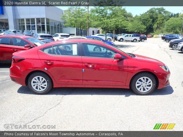 2020 Hyundai Elantra SE in Scarlet Red Pearl