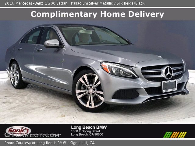 2016 Mercedes-Benz C 300 Sedan in Palladium Silver Metallic
