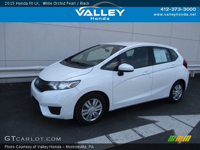 2015 Honda Fit LX in White Orchid Pearl