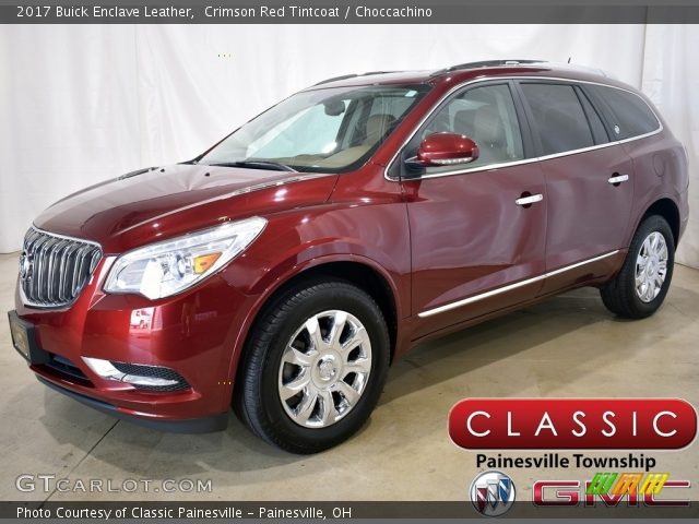 2017 Buick Enclave Leather in Crimson Red Tintcoat
