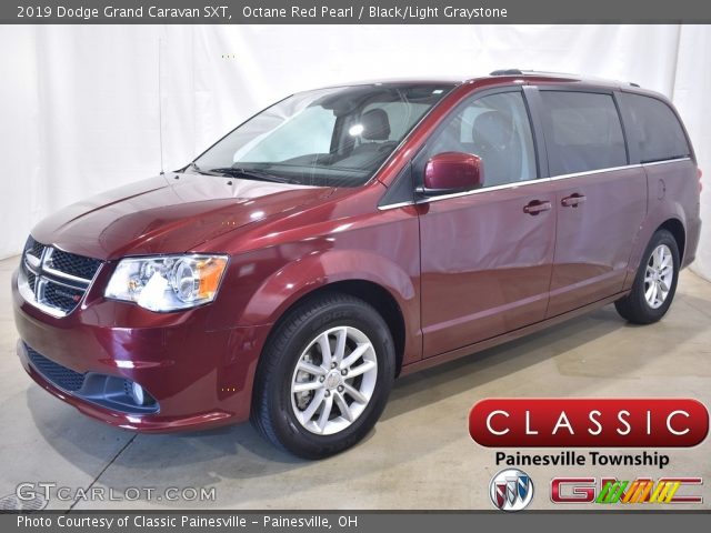 2019 Dodge Grand Caravan SXT in Octane Red Pearl