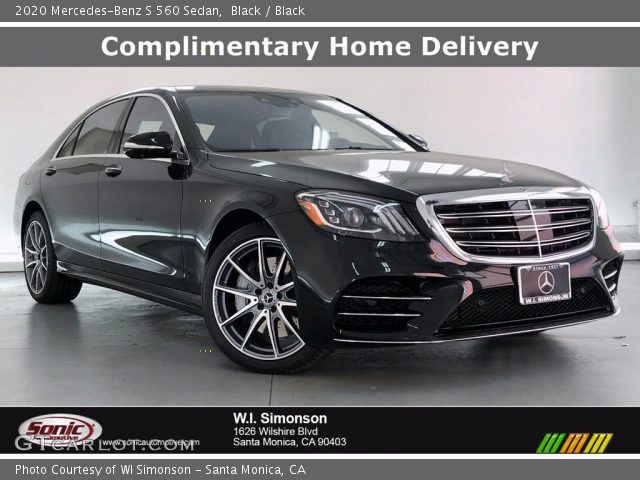 2020 Mercedes-Benz S 560 Sedan in Black