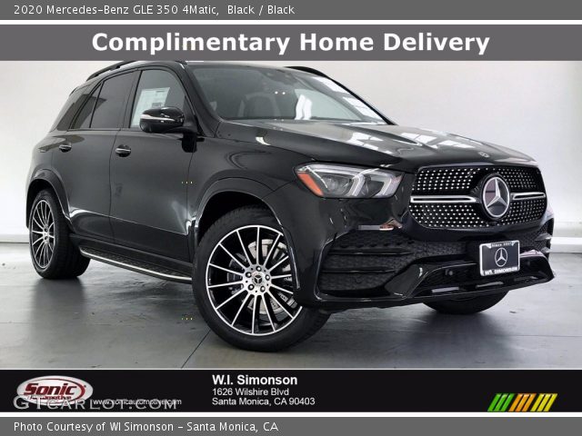 2020 Mercedes-Benz GLE 350 4Matic in Black