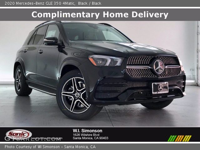 2020 Mercedes-Benz GLE 350 4Matic in Black