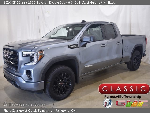 2020 GMC Sierra 1500 Elevation Double Cab 4WD in Satin Steel Metallic