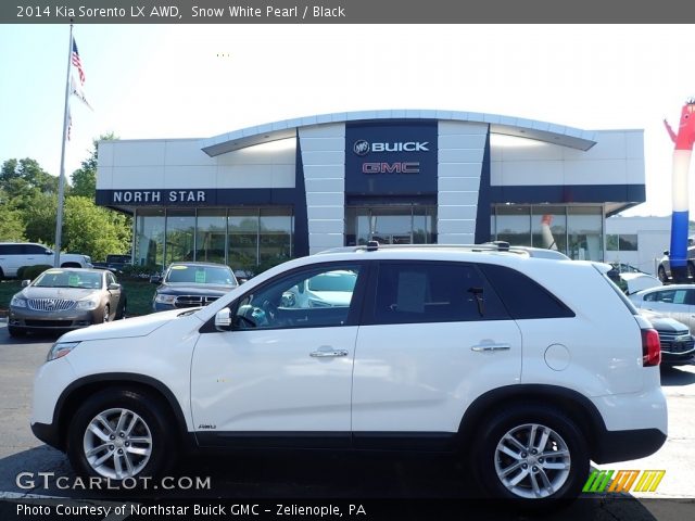 2014 Kia Sorento LX AWD in Snow White Pearl