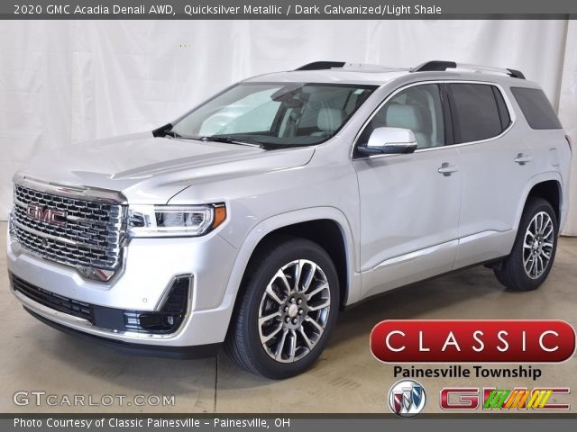 2020 GMC Acadia Denali AWD in Quicksilver Metallic