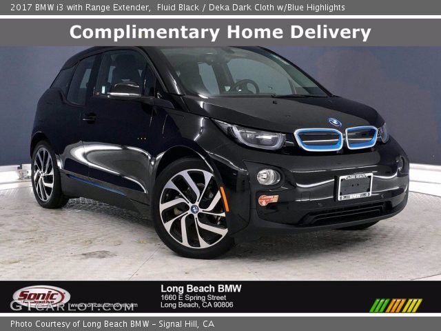 2017 BMW i3 with Range Extender in Fluid Black