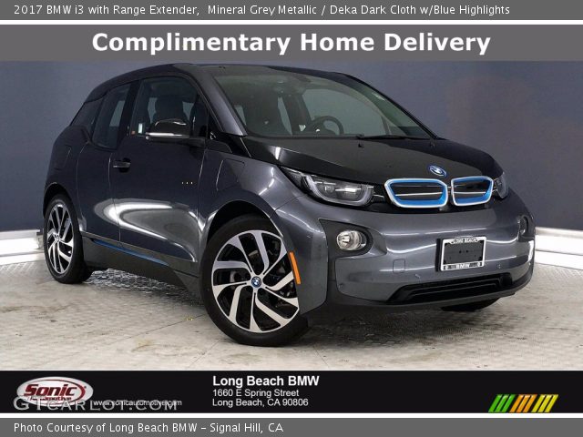 2017 BMW i3 with Range Extender in Mineral Grey Metallic