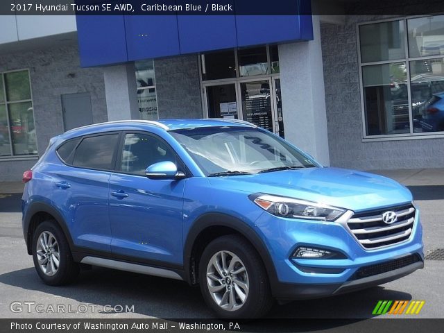 2017 Hyundai Tucson SE AWD in Caribbean Blue